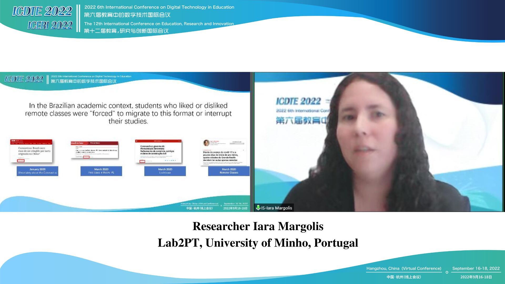 Invited Speaker Researcher Iara Margolis